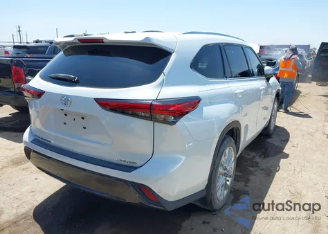 2023 Toyota Highlander Limited из США, поврежденный, VIN 5TDKDRAH8PS004634